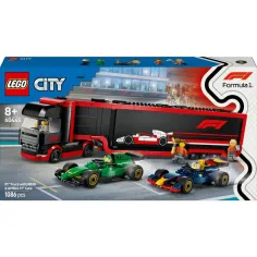 LEGO® City: camion F1® con auto F1® RB20 e AMR24 (60445)