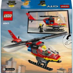 LEGO® City: Elicottero di soccorso dei pompieri (60411) immagine 2