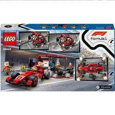 LEGO® City: Boxe F1® e personale, con auto Ferrari (60443) immagine 5