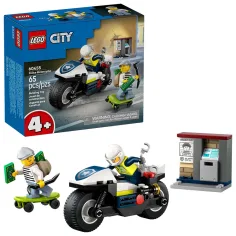 LEGO® City: Inseguimento con motocicletta della polizia (60455)