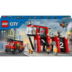 LEGO® City: Stazione dei pompieri e camion dei pompieri (60414)