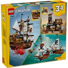 LEGO® Creator: Nave pirata iconica (31387) immagine 9