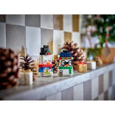 LEGO®: Decorazioni natalizie con pupazzi di neve (40812) immagine 3