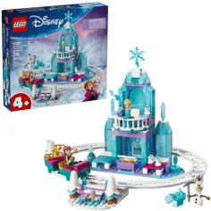 LEGO® Disney: Il castello di ghiaccio di Elsa e le sue avventure con la slitta (43281) immagine 1