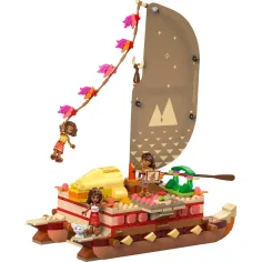 LEGO® Disney: La canoa di Vaiana piena di avventure (43270) immagine 2