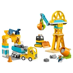LEGO® DUPLO®: area di costruzione e macchine da lavoro 3 in 1 (10476) immagine 2