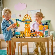 LEGO® DUPLO®: area di costruzione e macchine da lavoro 3 in 1 (10476) immagine 4