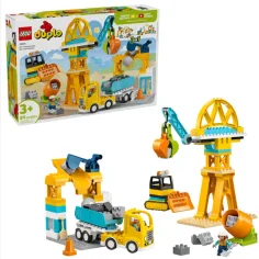 LEGO® DUPLO®: area di costruzione e macchine da lavoro 3 in 1 (10476) immagine 1