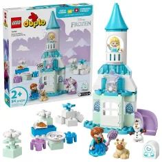 LEGO® DUPLO®: La festa del castello di ghiaccio di Anna e Elsa (10455)