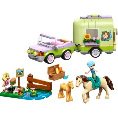 LEGO® Friends: Rimorchio per cavalli e pony (42695) immagine 2