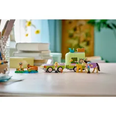 LEGO® Friends: Rimorchio per cavalli e pony (42695) immagine 9