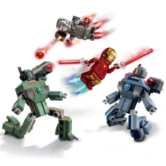 LEGO® Marvel: Iron Man e War Machine contro i droni Hammer (76320) immagine 3