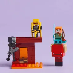 LEGO® Minecraft: Battaglia al lago di lava dell'oltretomba (3299) immagine 4