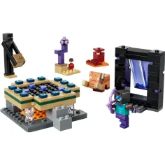 LEGO® Minecraft: Viaggio verso il Portale del Nether e il Portale Finale (21584) immagine 2