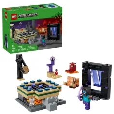 LEGO® Minecraft: Viaggio verso il Portale del Nether e il Portale Finale (21584)
