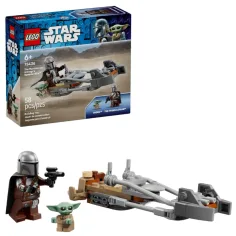 LEGO® Star Wars™: La moto speeder di Mandalorian e Grogu (75436) immagine 1