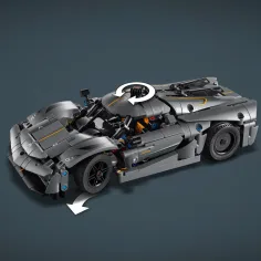 LEGO® Technic: Koenigsegg Jesko Absolut grigio hypercar (42173) immagine 6
