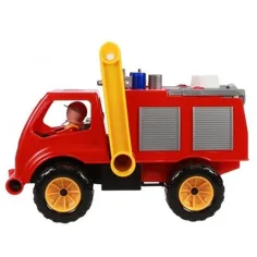 LENA: Autobotte con pompa d'acqua e figura 31cm immagine 2