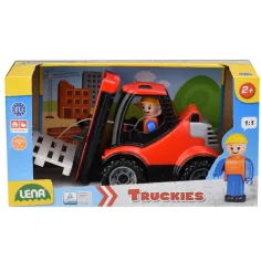 LENA: Truckies Carrello con pallet in scatola 22cm
