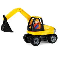 LENA: Truckies escavatore con figura 25cm