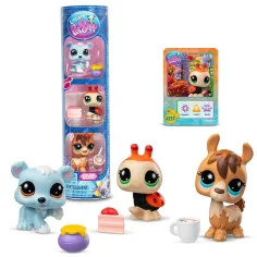 Littlest Pet Shop: Orso Polare, Coccinella, Lama Set di 3 Figure Serie 4