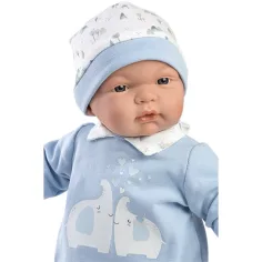 Llorens: Joel bambino in tutina con elefanti 38cm immagine 3