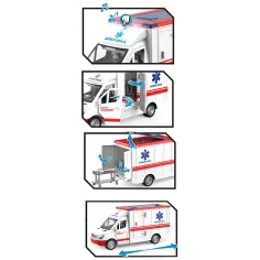 Luna: Autoambulanza apribile con effetti luminosi e sonori 1/16 immagine 3