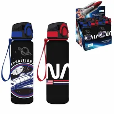 Luna: borraccia in plastica NASA 650ml in due varianti 1pz