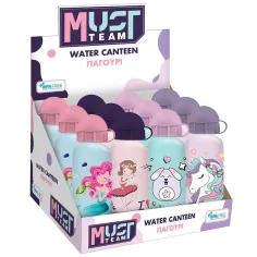 Luna: Bottiglia d'acqua in alluminio Must Team per ragazze in diverse varianti 500ml 1pz