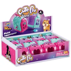 Luna: Cute Pet Home sorpresa cucciolo in casa portatile con accessori in diverse varianti 1 pz