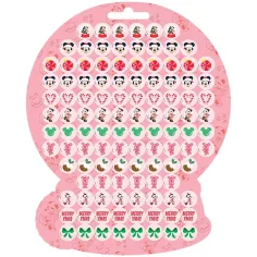 Luna: Disney Minni Mouse set di adesivi natalizi 300pz immagine 4