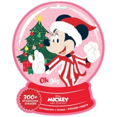 Luna: Disney Minni Mouse set di adesivi natalizi 300pz immagine 1