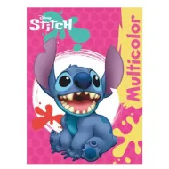 Luna: Disney Stitch libro da colorare A4, 32 pagine