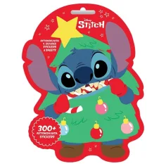 Luna: Disney Stitch set di adesivi natalizi con 300 adesivi