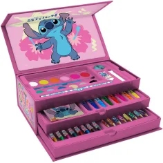 Luna: Disney Stitch set di colori in valigia 52 pezzi immagine 1