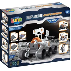 Luna: Esploratore Spaziale 4 in 1 138 pezzi robot costruttore solare immagine 1