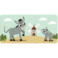 Luna: Il mio primo puzzle – Mamme animali e i loro cuccioli 10x2 pezzi gioco educativo immagine 3