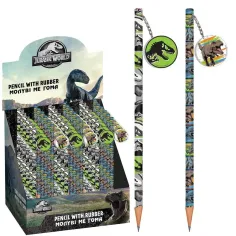 Luna: matita grafite Jurassic World con gomma, in due varianti 1 pz