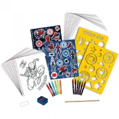 Luna: Set creativo e di cancelleria con motivo Spider-Man da 45 pezzi immagine 2