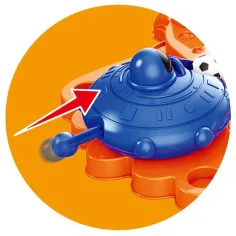 Luna: Set da gioco di calcio da tavolo con lanciatore di palloni e porta immagine 4