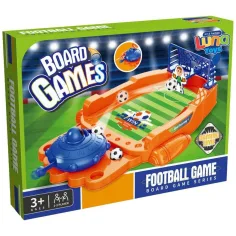 Luna: Set da gioco di calcio da tavolo con lanciatore di palloni e porta