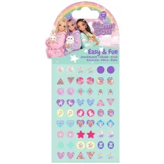 Luna: Set di adesivi per orecchini Glammy Gloss con diversi motivi