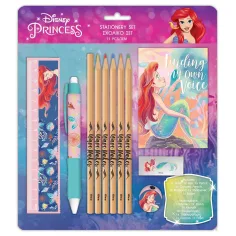 Luna: Set di cancelleria Disney Principesse Ariel 11 pezzi