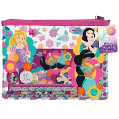 Luna: Set di cancelleria Disney Principesse in borsa di PVC