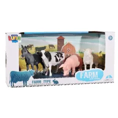 Luna: Set di figurine di animali domestici da 4 pezzi