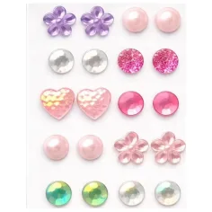 Luna: Set regalo di smalti brillanti Glammy Gloss con accessori per capelli e decorazioni per unghie 17 pezzi immagine 2