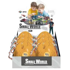 Luna: Small World set di gioco veicolare a sorpresa in uovo 1pz