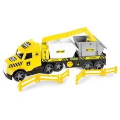 Magic Truck Technic: Camion con container e luce 80 cm - Wader immagine 2