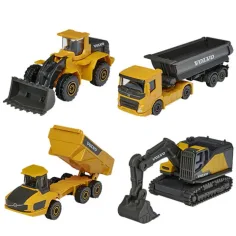 Majorette - Edizione Volvo set di macchine da costruzione 4 pezzi - Simba Toys immagine 2