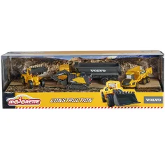 Majorette - Edizione Volvo set di macchine da costruzione 4 pezzi - Simba Toys